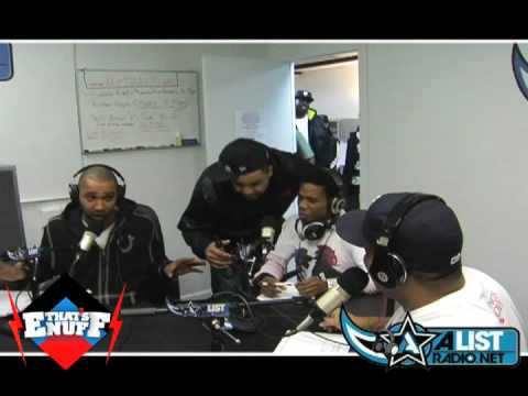 DJ Enuff-Joe Budden Charles Hamilton Freestyle on ALISTRADIO.NET PART 1