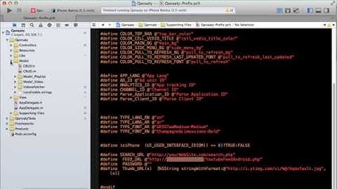 How to change Application