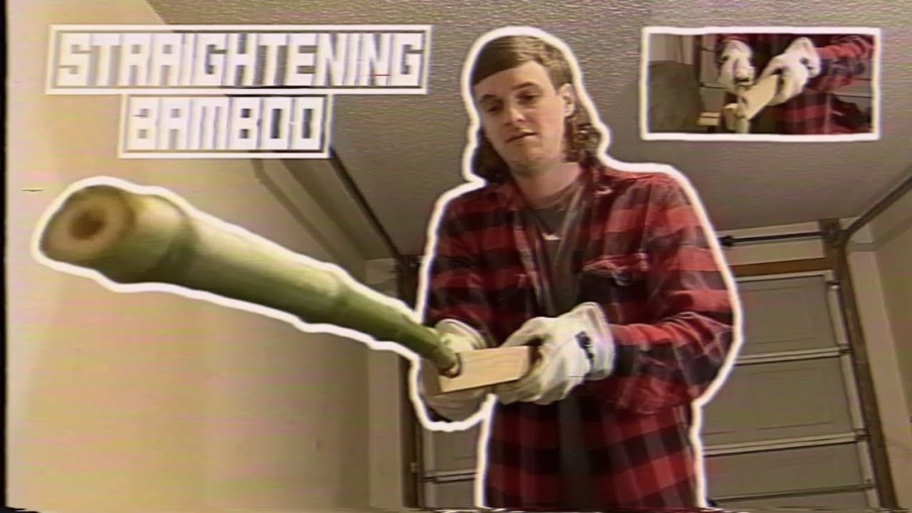 Making a Cane Pole P3: Straightening Bamboo