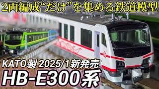 【再現度が高すぎる?】新発売されたKATOのHB-E300系 ひなび & SATONO を開封&走行!【Nゲージ】