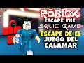 ¡ESCAPE DE EL JUEGO DEL CALAMAR! 😱 ROBLOX: ESCAPE THE SQUID GAME OBBY, UN PASEO POR TODA LA SERIE.