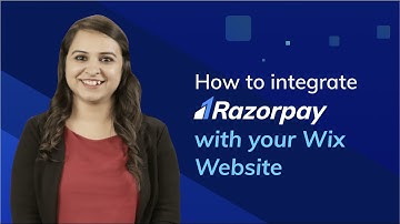 Razorpay Payment Gateway Integration on WIX Website