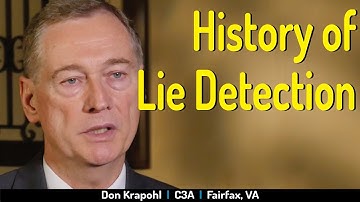 History of Lie Detection
