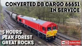Stone Quarry Business Is BOOMING !!!Freight Trains During Busy 5 Hours at Peak Forest & Great Rocks