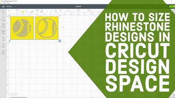 How to get Rhinestone SVG Files Sized in Cricut Design Space Tutorial