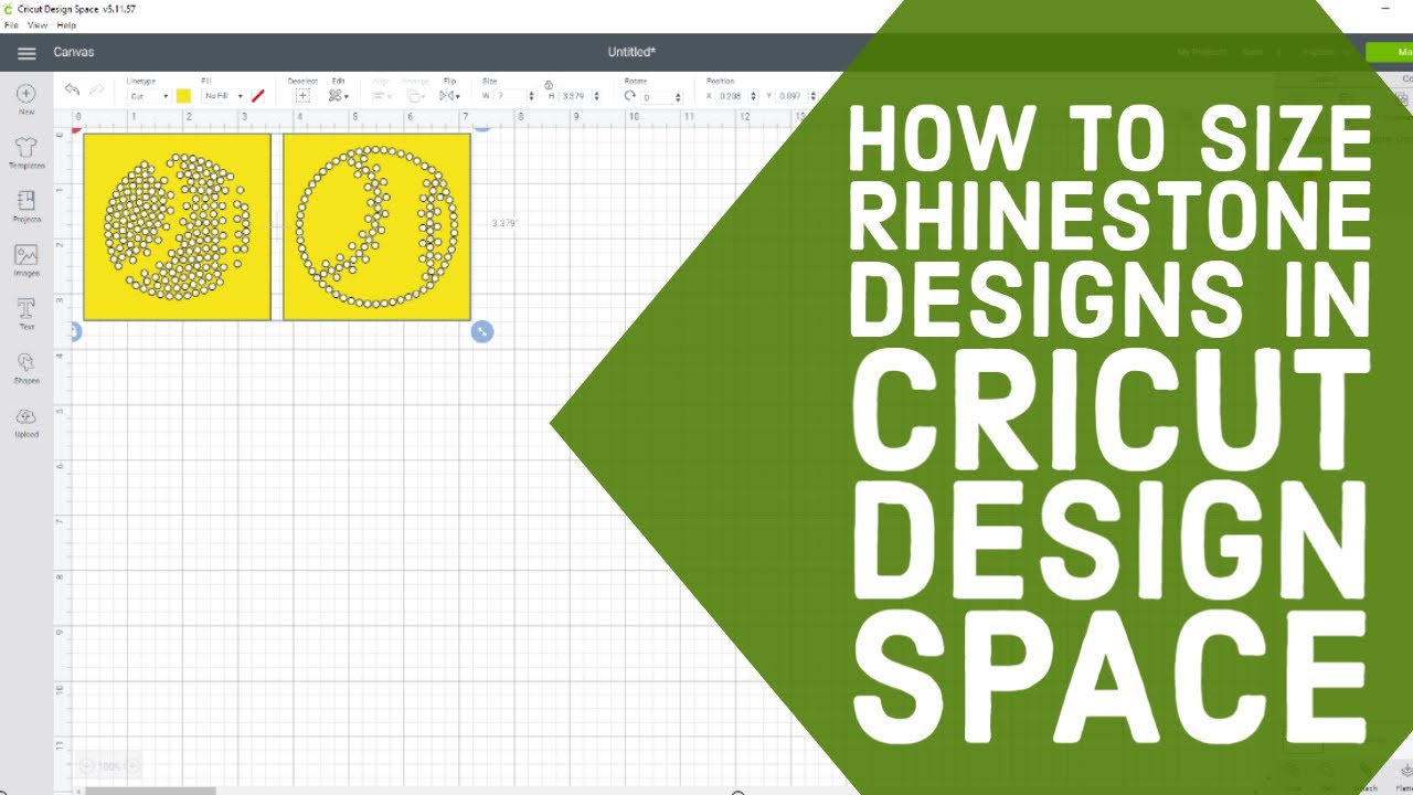 Download How To Get Rhinestone Svg Files Sized In Cricut Design Space Tutorial Youtube SVG, PNG, EPS, DXF File