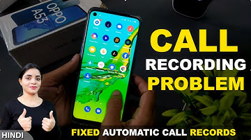 OPPO A53 Call Recording Setting | How To Recording Call In OPPO A53 | Call Recording Kaise Karen