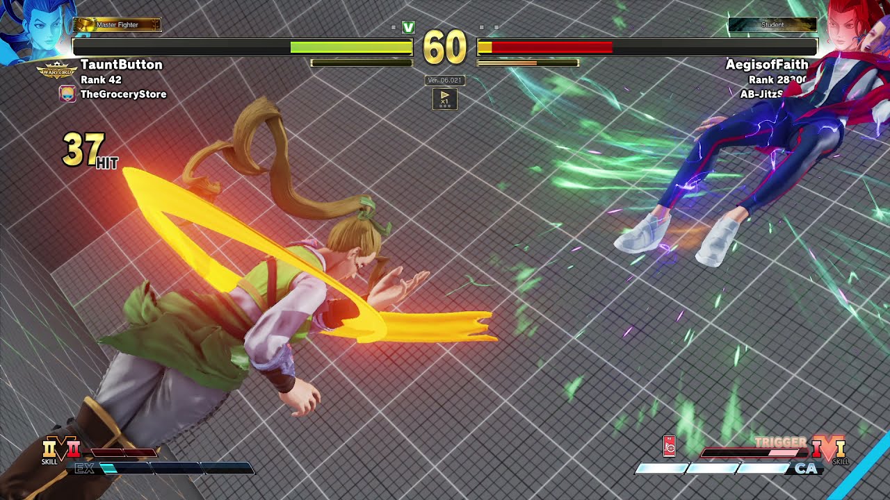 SFV Rose triple wall bounce combo