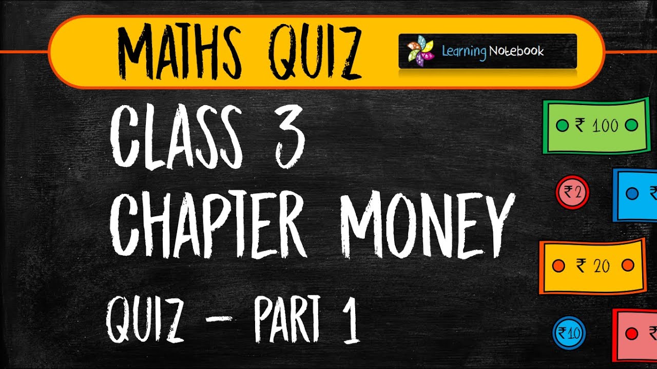 Maths Quiz for class 3 || Chapter Money || Part 1 - YouTube