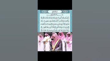سورة الضحى للشيخ صالح بن عبدالله حميد