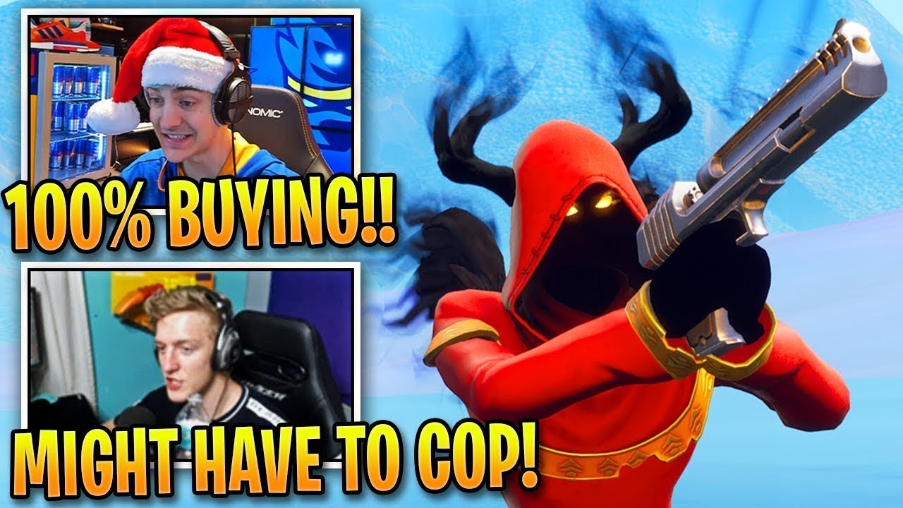 STREAMERS REACT TO *NEW* CLOAKED SHADOW SKIN IN FORTNITE! (FAZE CLOAK SKIN) - FORTNITE FUNNY MOMENTS
