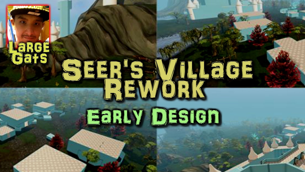 Seer's Village rework (Early designs) - YouTube