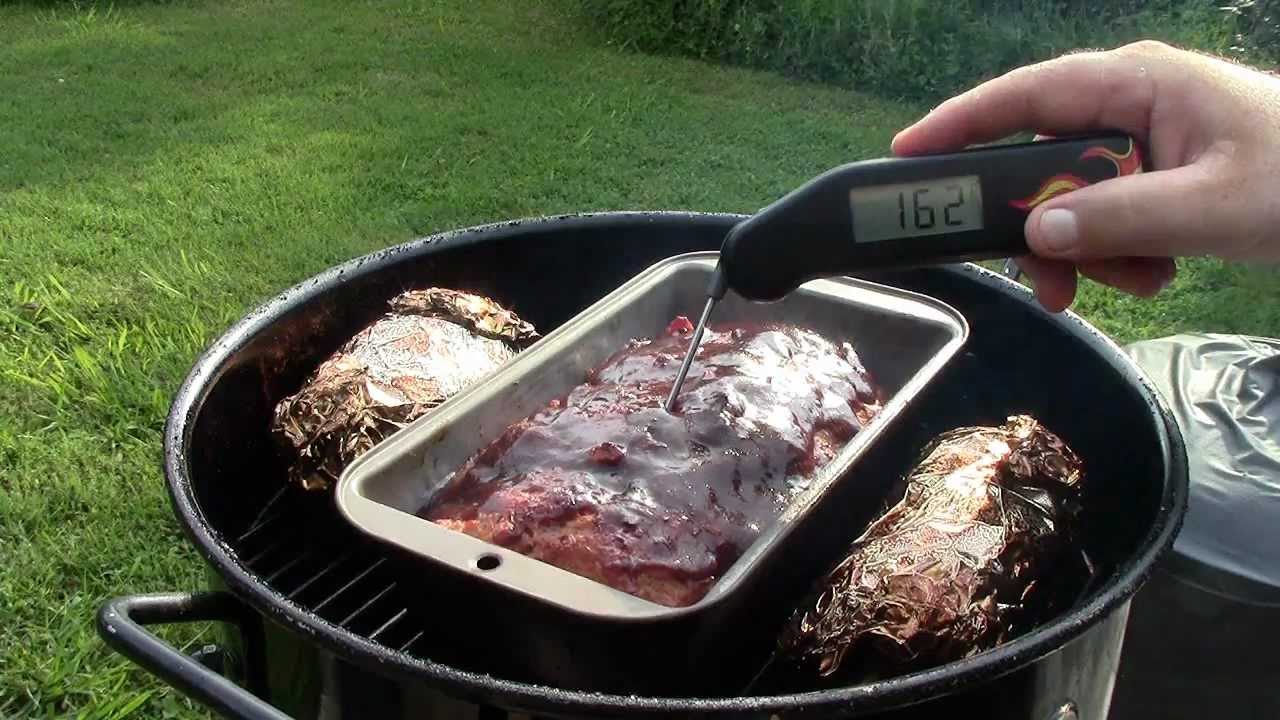 Apple Wood Smoked Meatloaf - YouTube