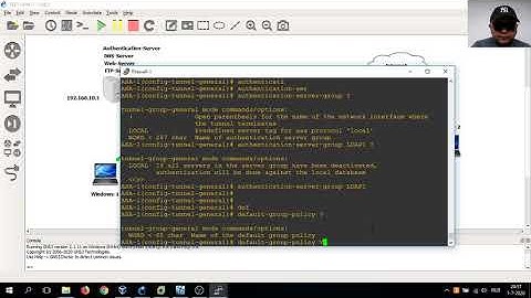 Configure Cisco remote access VPN and using Microsoft Active Directory for authentication.