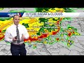 Live chris justus gives update on severe weather