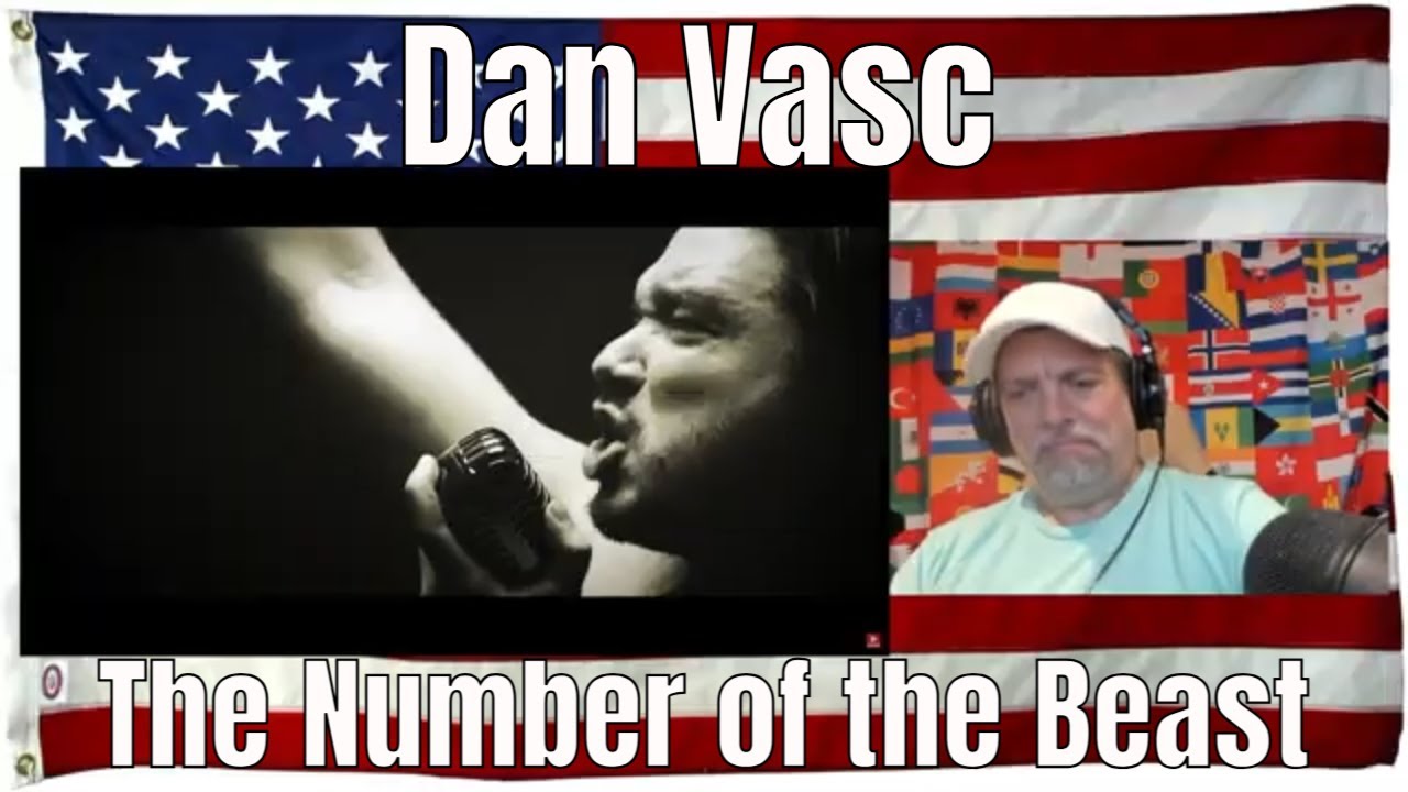 Dan Vasc - The Number of the Beast - Iron Maiden Cover -  REACTION