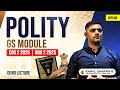 Polity : Making of Constitution | Demo Lecture | Offline | CDS 2 2025 | NDA 2 2025