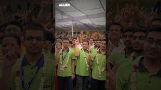 ALLEN JEE Main 2024 Result Celebration 🌟 From JEE to Dhol Beats, Top of the World Energy #shorts