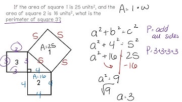 Pythagorean Theorem Word Problems Instructional Video