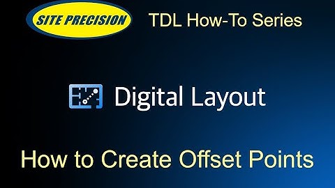 Topcon Digital Layout: How to Create Offset Points