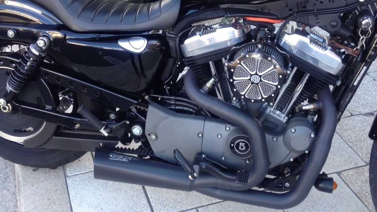 Harley-Davidson バンズ＆ハインズ  スポーツスター【一部加工】ショートショットブラック