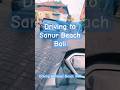 Driving to Sanur #Beach #bali #balivibes #indonesia #travel #driving #balilife #January #2025