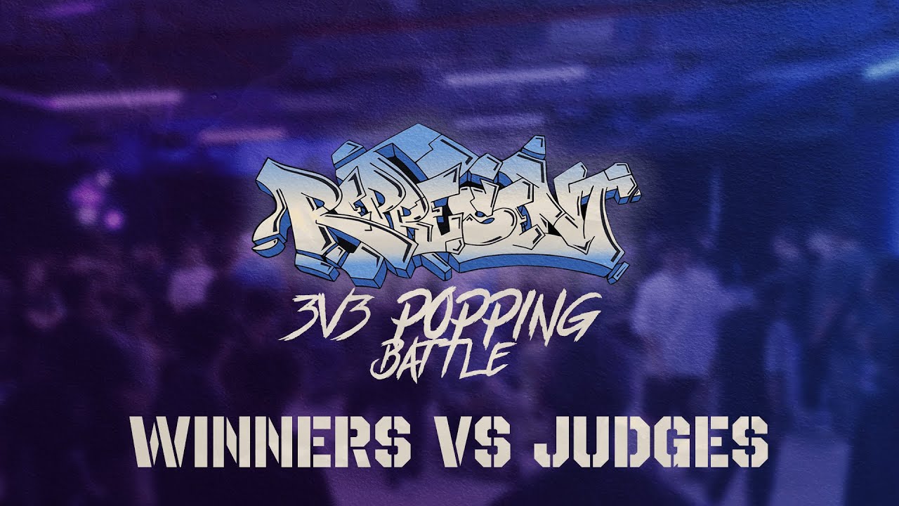 Judges VS MRG | Winners VS Judges | Represent Popping Battle