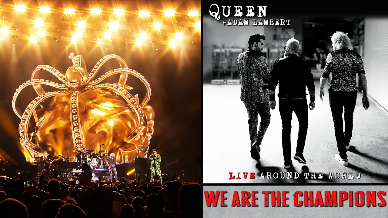 I fare I de fleste tilfælde Overskyet Queen + Adam Lambert - We Are The Champions (Sydney, Australia, 2020) Live  Around The World - YouTube