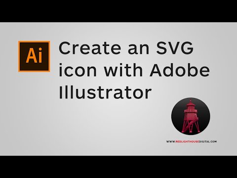 Create an SVG icon with Adobe Illustrator