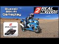 Real Moto 2 - Suzuki Gsxr 1000 aka Bluezaki BSK-R1 | iOS Gameplay