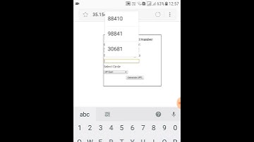 Get Aircel UPC code  Simple