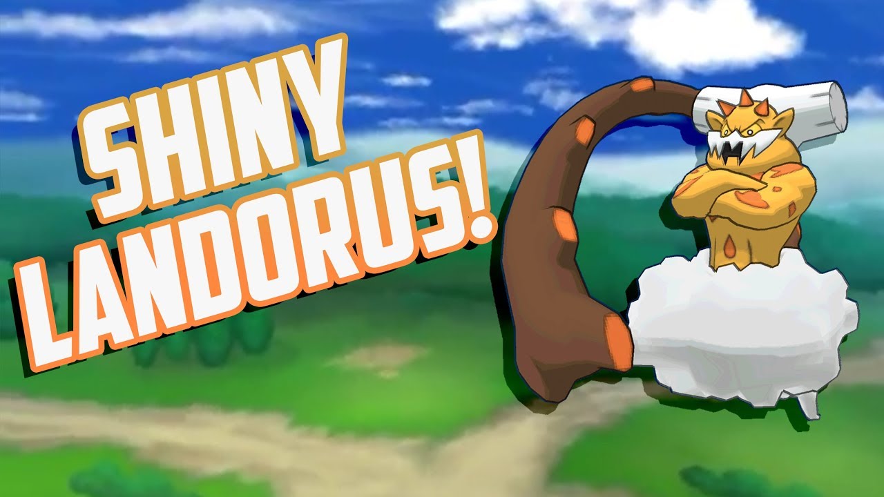 INCREDIBLY FAST LANDO! Live Shiny Landorus Reaction Shiny 
