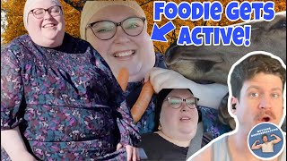 FOODIE BEAUTY ENTERS HER SELF IMPROVEMENT ERA AND FINALLY LEAVES APARTMENT! | REACT