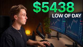 How I caught LOD today trading Nasdaq Futures (10RR TRADE BREAKDOWN)