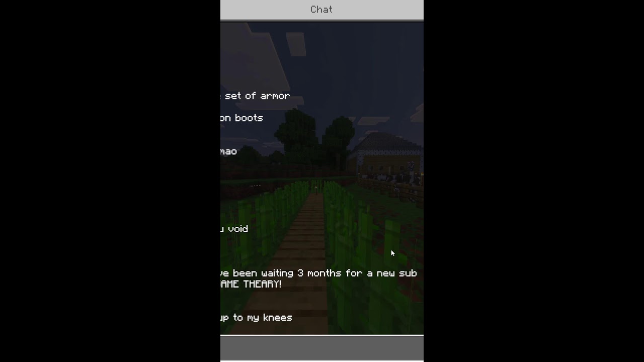 Getting Things Done on The Community Minecraft Server😎 (Portrait)