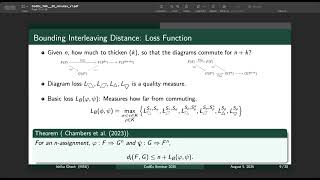 Details Ishika Ghosh, Towards an Optimal Bound for the Interleaving Distance on Mapper Graphs, 2025.08.05 Guide