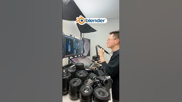 Just realize this video clip can answer lots of questions for me in my life🤓 #blender  #wenbozhao