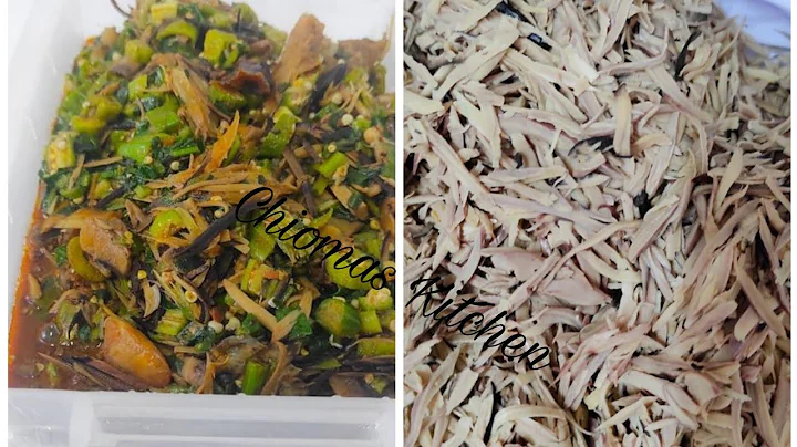 How To Cook Ofe Ugba Soup Recipe/Soup Recipe/Nigerian Soup Recipe/Chiomas Kitchen 