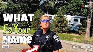 GIVE ME YOUR ID NOPE -SILENT TREATMENT - I&#39;d refusal first amendment audit