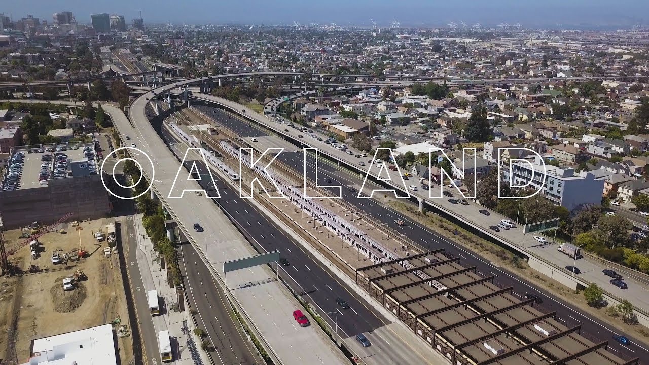 Oakland Aerial: Industrial (DJI Mavic Pro)