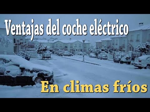 Video: ¿Qué le pasa a un vehículo eléctrico en invierno?