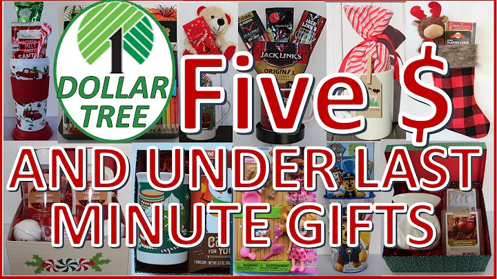 LAST MINUTE GIFT IDEAS UNDER $5!! CHRISTMAS DOLLAR TREE GIFT IDEAS YOU WILL LOVE GIVING!!