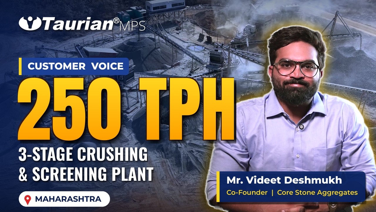 Core Stone Aggregates | 300 TPH 3-Stage Crushing & Screening plant, MH ...