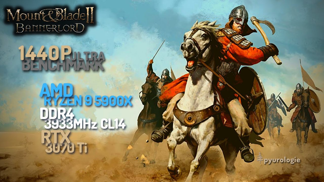 AMD Ryzen 7 5800X3D + DDR4-4000 CL14 + RTX 3070 Ti Mount & Blade II