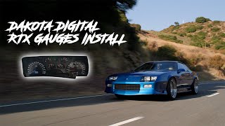Dakota Digital RTX Gauges Installation on a 1992 B4C 1LE Third Gen Camaro | COPMARO Episode 02