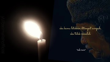 story wa cak nun ||saya tidak boleh benci kepada siapapun