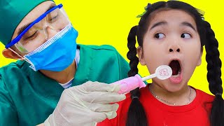 suri and annie visit the dentist story about brushing teeth