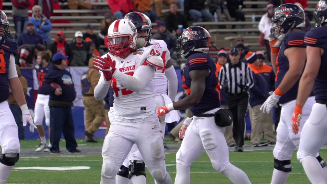 football score 2016 Gildan New Mexico Bowl Champions - New Mexico Lobos