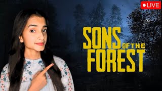 SON'S OF THE FOREST | playing with @SOVEREIGN_ESPORTS #sonsoftheforest #heysirilive