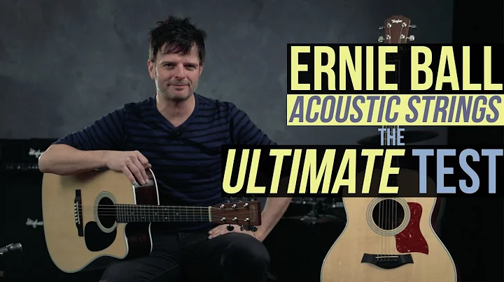 Ernie Ball Acoustic Strings - The Ultimate String ...